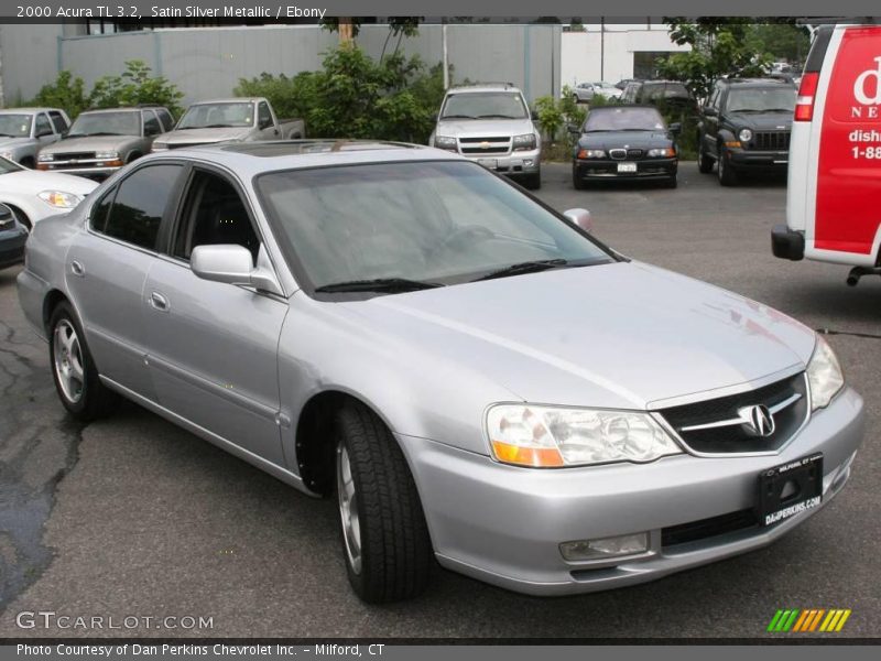 Satin Silver Metallic / Ebony 2000 Acura TL 3.2