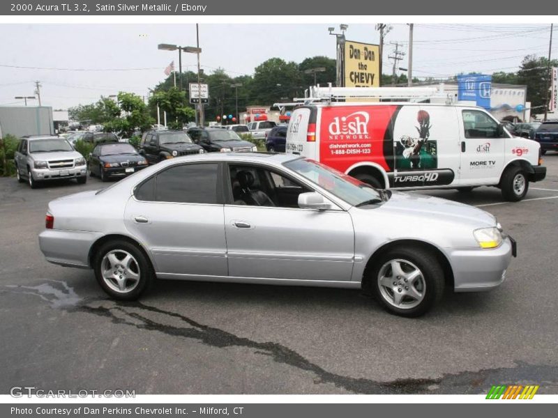 Satin Silver Metallic / Ebony 2000 Acura TL 3.2