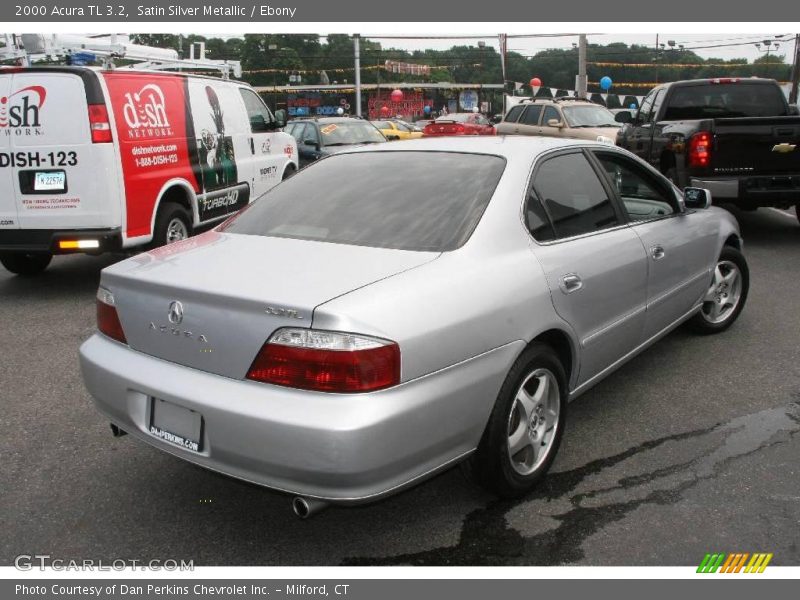 Satin Silver Metallic / Ebony 2000 Acura TL 3.2