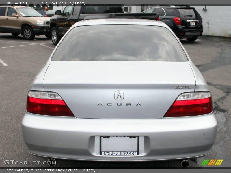 Satin Silver Metallic / Ebony 2000 Acura TL 3.2