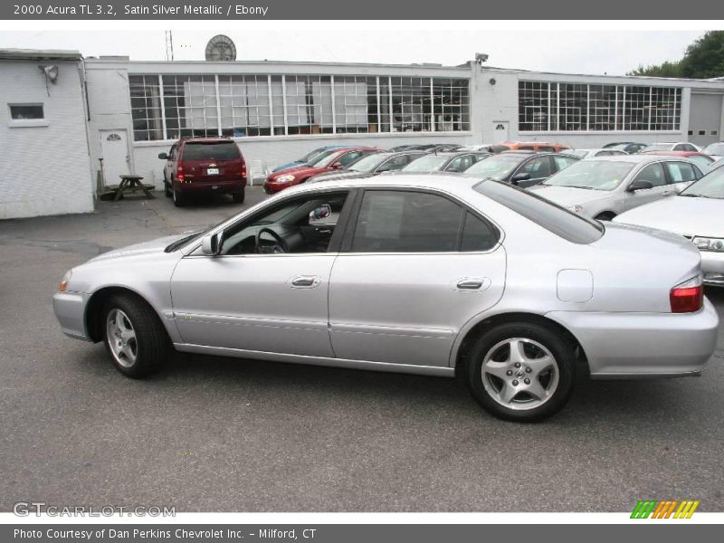 Satin Silver Metallic / Ebony 2000 Acura TL 3.2
