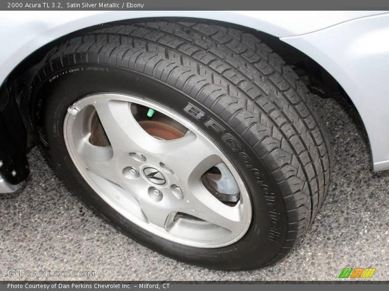 Satin Silver Metallic / Ebony 2000 Acura TL 3.2