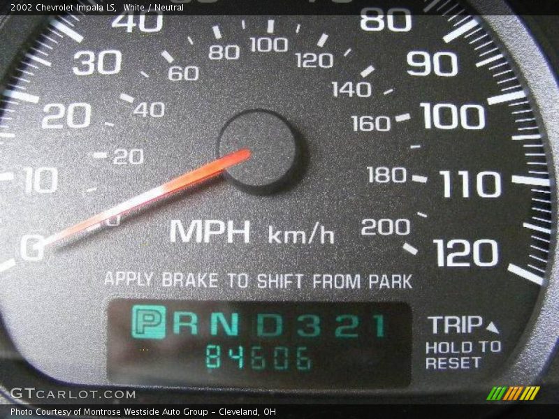 White / Neutral 2002 Chevrolet Impala LS