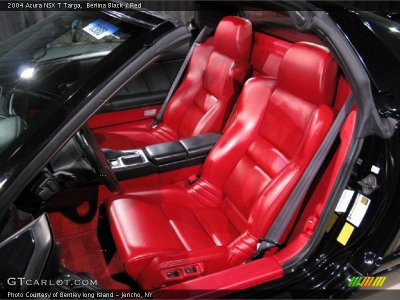 Front Seat of 2004 NSX T Targa