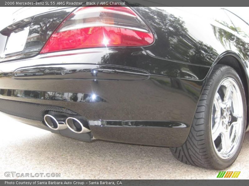 Black / AMG Charcoal 2006 Mercedes-Benz SL 55 AMG Roadster