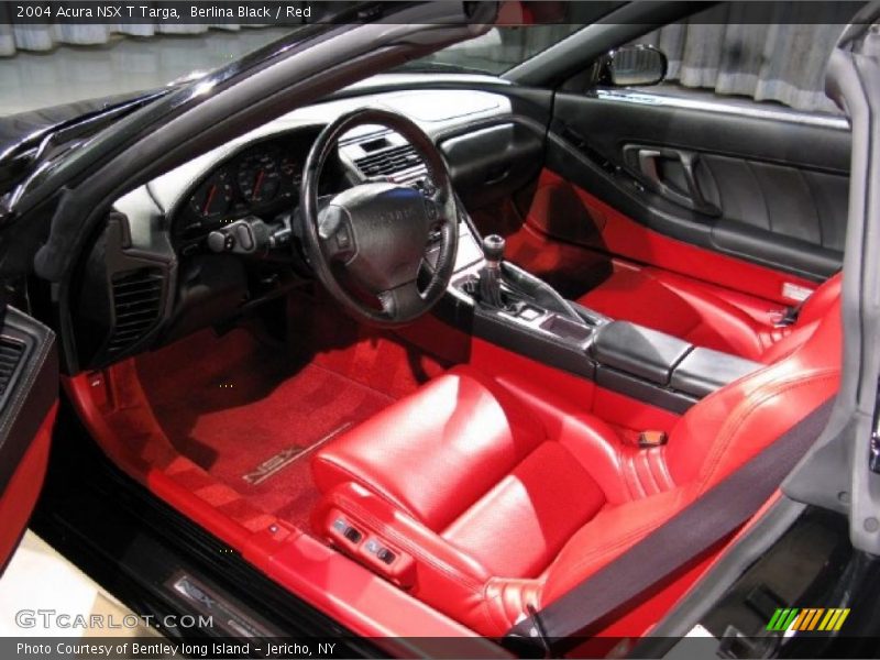 Red Interior - 2004 NSX T Targa 