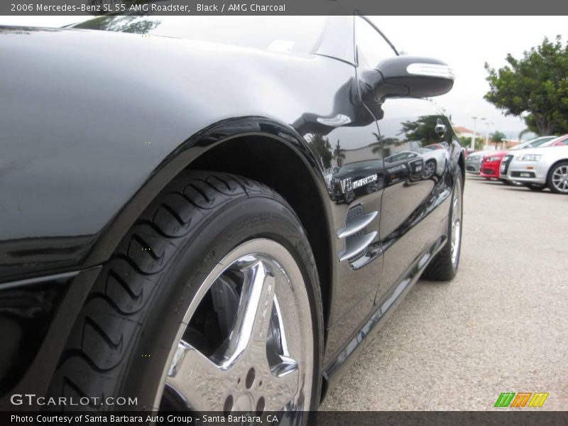 Black / AMG Charcoal 2006 Mercedes-Benz SL 55 AMG Roadster