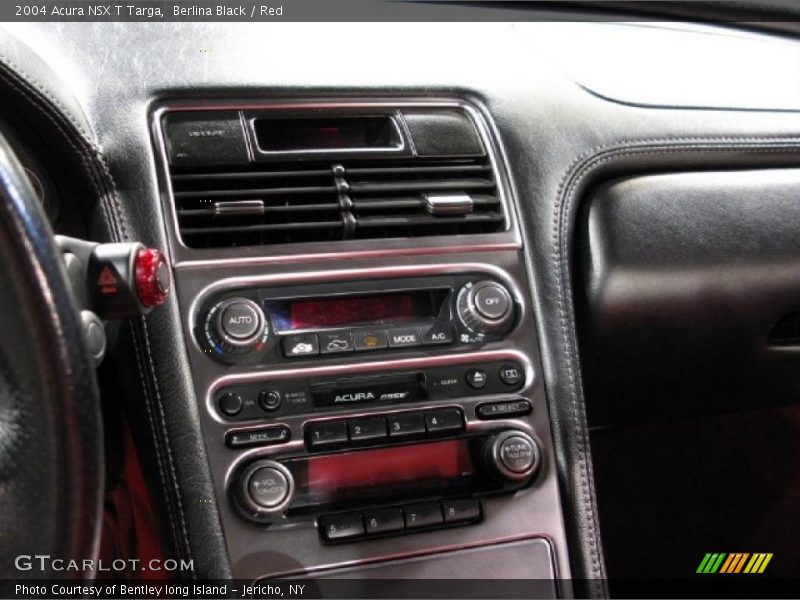 Controls of 2004 NSX T Targa