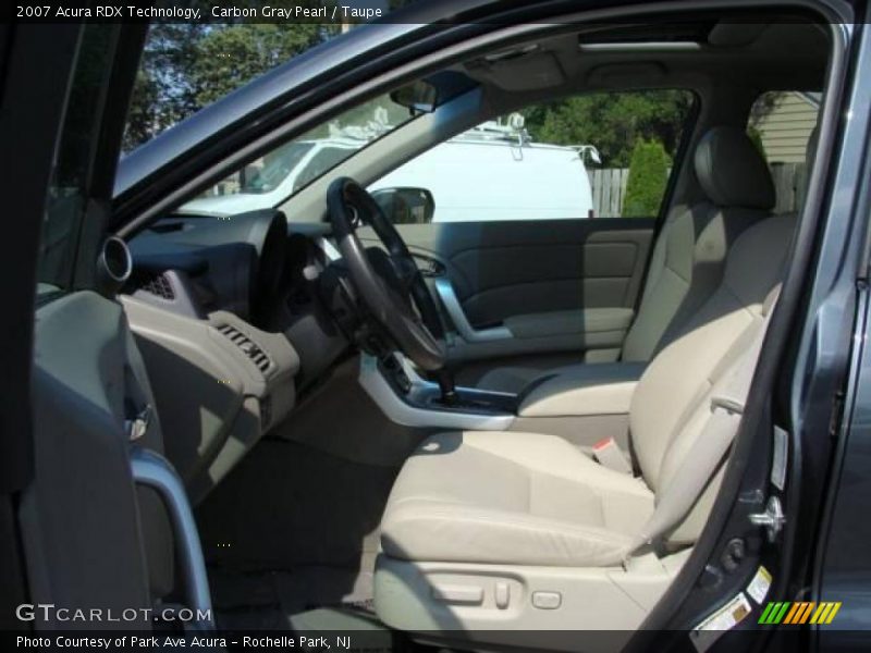 Carbon Gray Pearl / Taupe 2007 Acura RDX Technology
