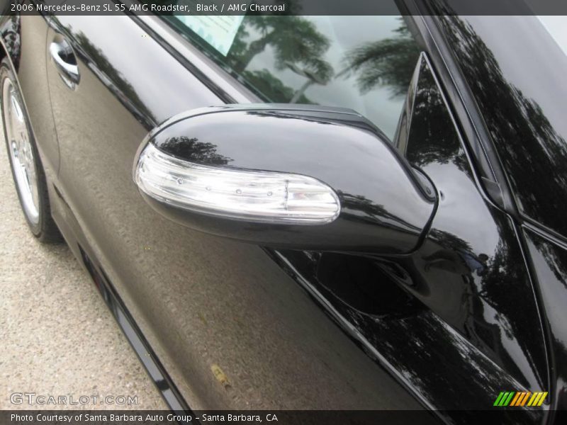 Black / AMG Charcoal 2006 Mercedes-Benz SL 55 AMG Roadster