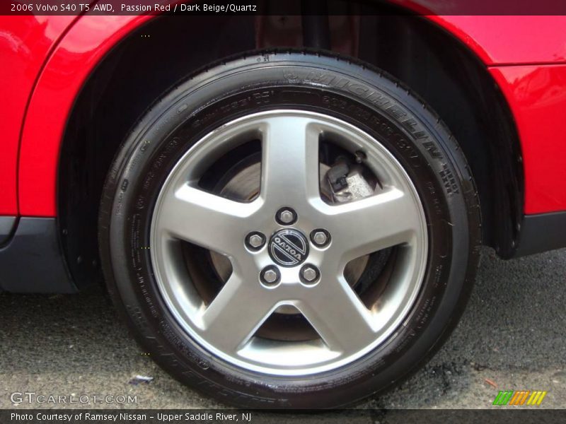 Passion Red / Dark Beige/Quartz 2006 Volvo S40 T5 AWD