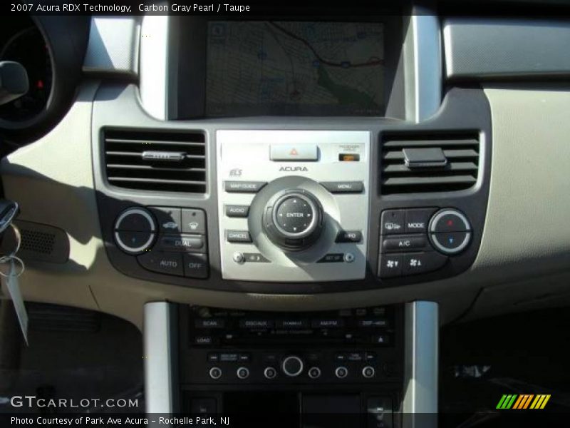 Carbon Gray Pearl / Taupe 2007 Acura RDX Technology