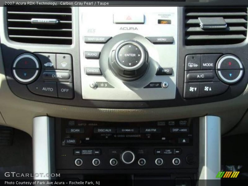 Carbon Gray Pearl / Taupe 2007 Acura RDX Technology