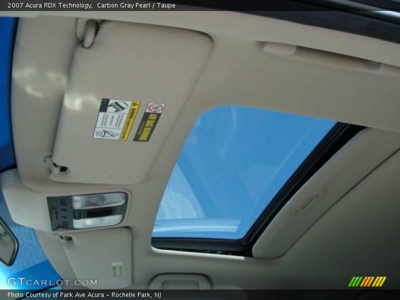 Carbon Gray Pearl / Taupe 2007 Acura RDX Technology