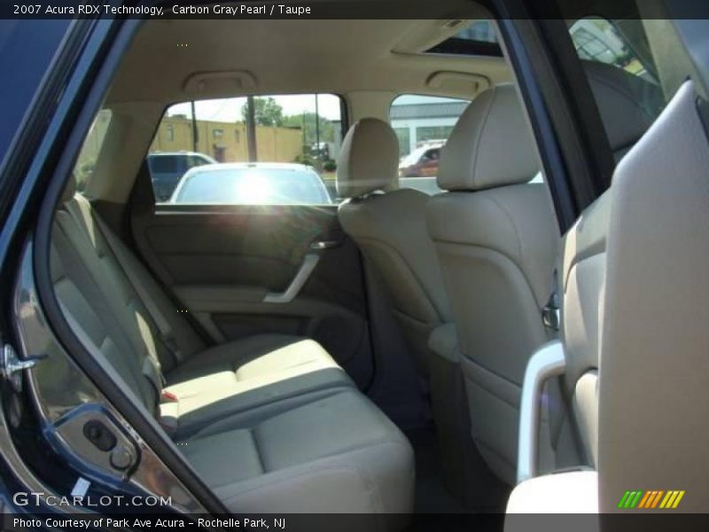 Carbon Gray Pearl / Taupe 2007 Acura RDX Technology