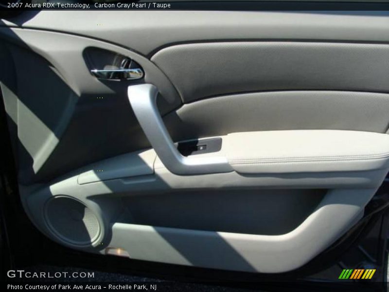 Carbon Gray Pearl / Taupe 2007 Acura RDX Technology
