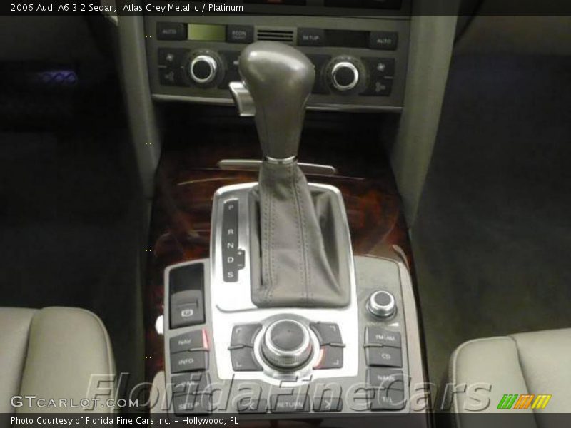 Atlas Grey Metallic / Platinum 2006 Audi A6 3.2 Sedan
