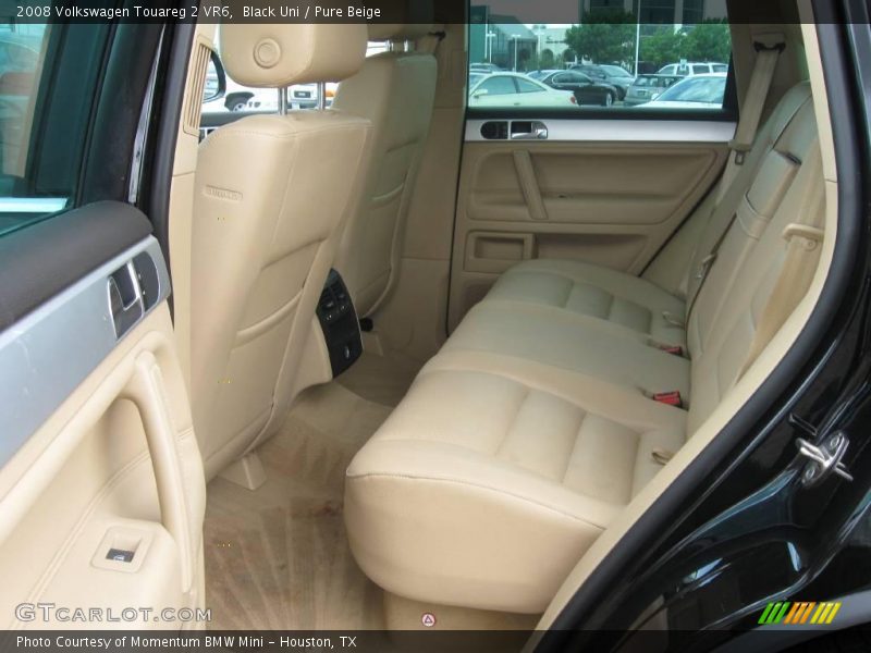 Black Uni / Pure Beige 2008 Volkswagen Touareg 2 VR6