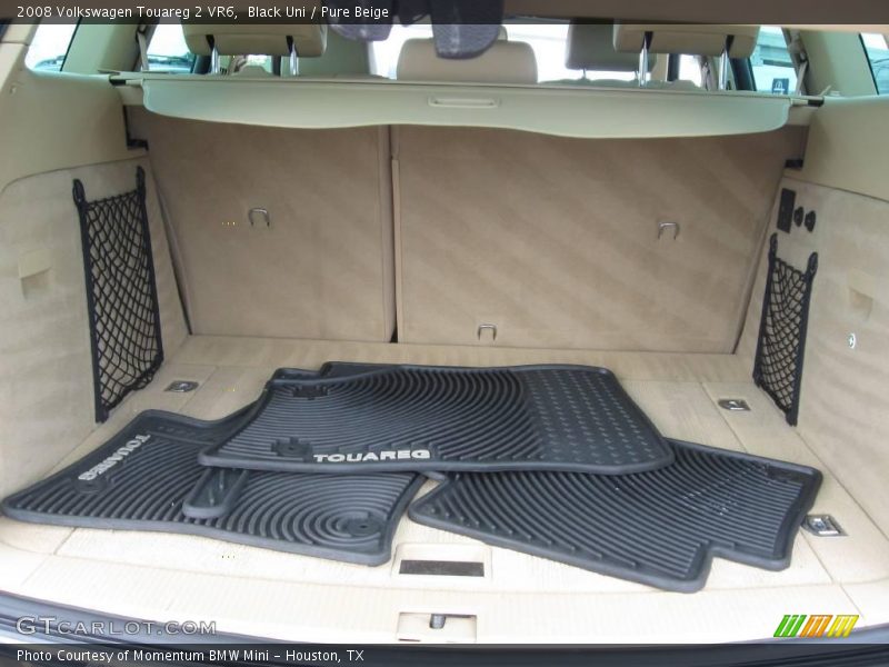 Black Uni / Pure Beige 2008 Volkswagen Touareg 2 VR6
