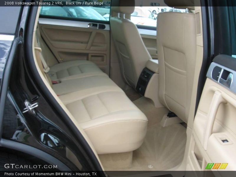 Black Uni / Pure Beige 2008 Volkswagen Touareg 2 VR6
