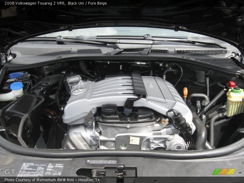 Black Uni / Pure Beige 2008 Volkswagen Touareg 2 VR6
