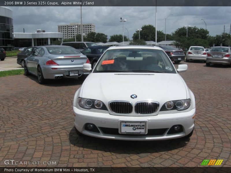 Alpine White / Sand 2006 BMW 3 Series 325i Coupe