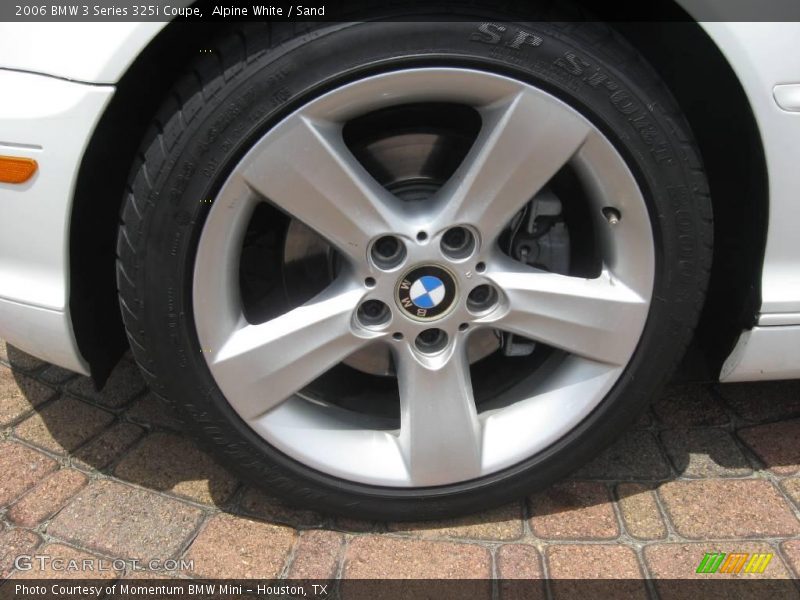 Alpine White / Sand 2006 BMW 3 Series 325i Coupe