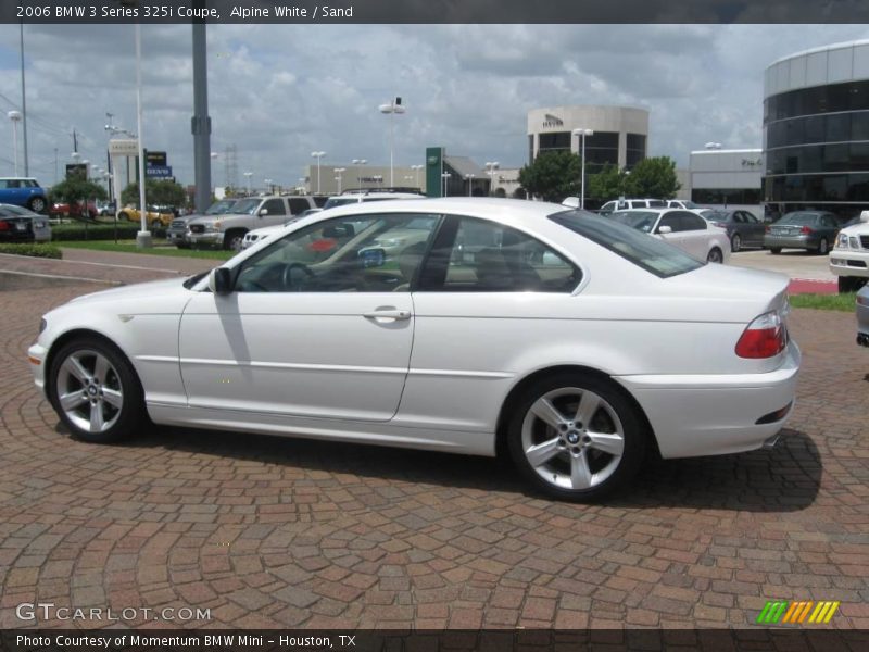 Alpine White / Sand 2006 BMW 3 Series 325i Coupe