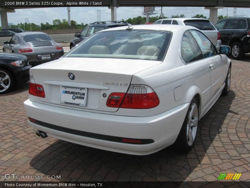 Alpine White / Sand 2006 BMW 3 Series 325i Coupe