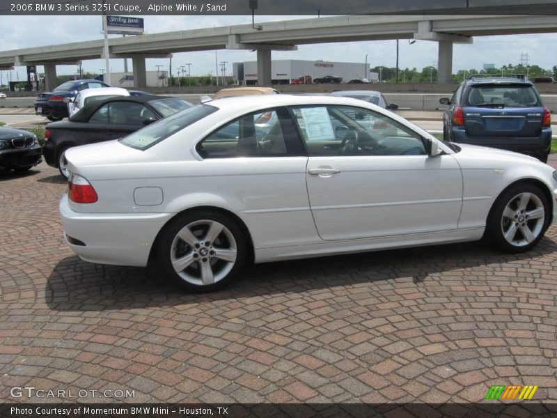 Alpine White / Sand 2006 BMW 3 Series 325i Coupe