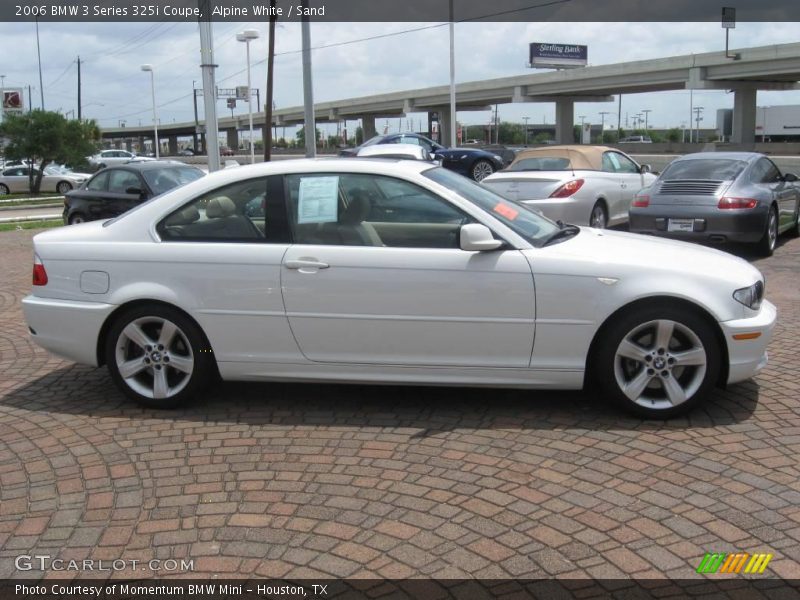 Alpine White / Sand 2006 BMW 3 Series 325i Coupe