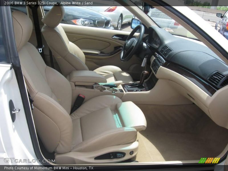 Alpine White / Sand 2006 BMW 3 Series 325i Coupe