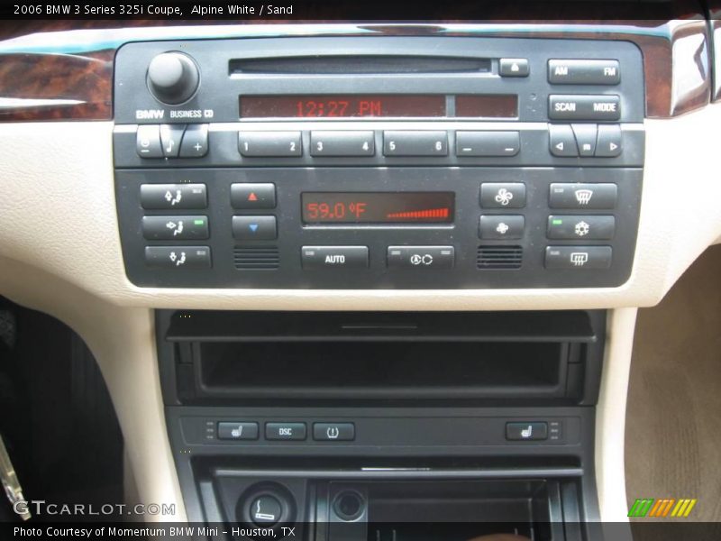 Alpine White / Sand 2006 BMW 3 Series 325i Coupe