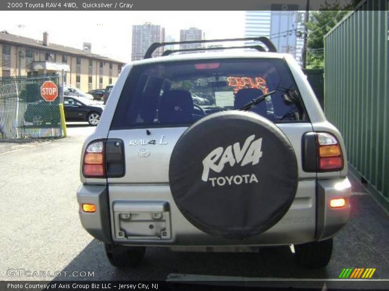 Quicksilver / Gray 2000 Toyota RAV4 4WD