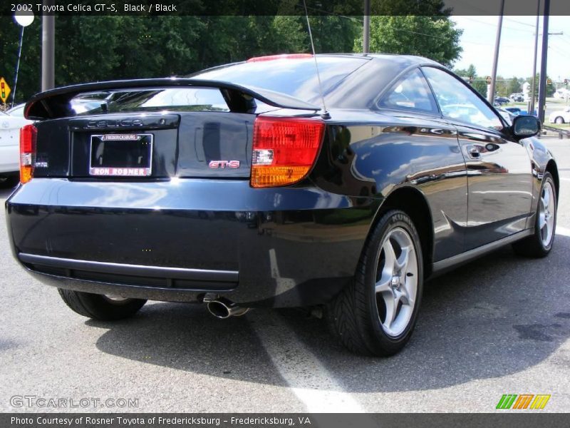 Black / Black 2002 Toyota Celica GT-S