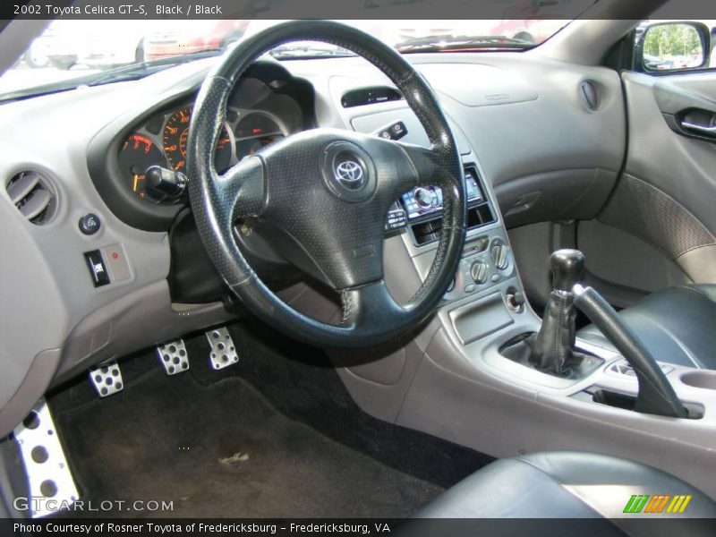 Black / Black 2002 Toyota Celica GT-S