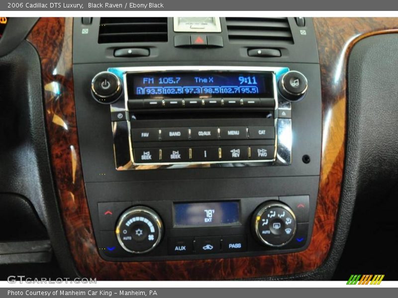 Black Raven / Ebony Black 2006 Cadillac DTS Luxury