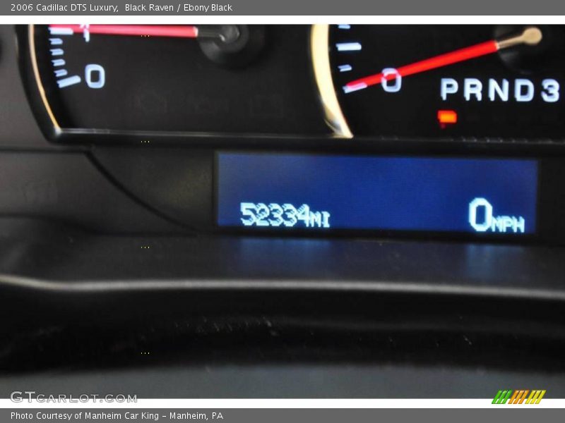 Black Raven / Ebony Black 2006 Cadillac DTS Luxury