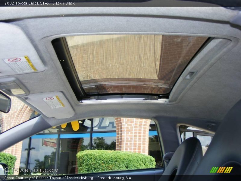 Black / Black 2002 Toyota Celica GT-S
