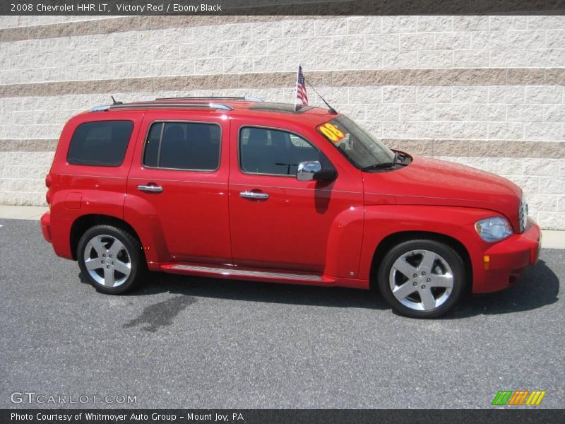 Victory Red / Ebony Black 2008 Chevrolet HHR LT