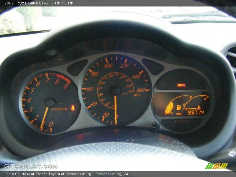 Black / Black 2002 Toyota Celica GT-S