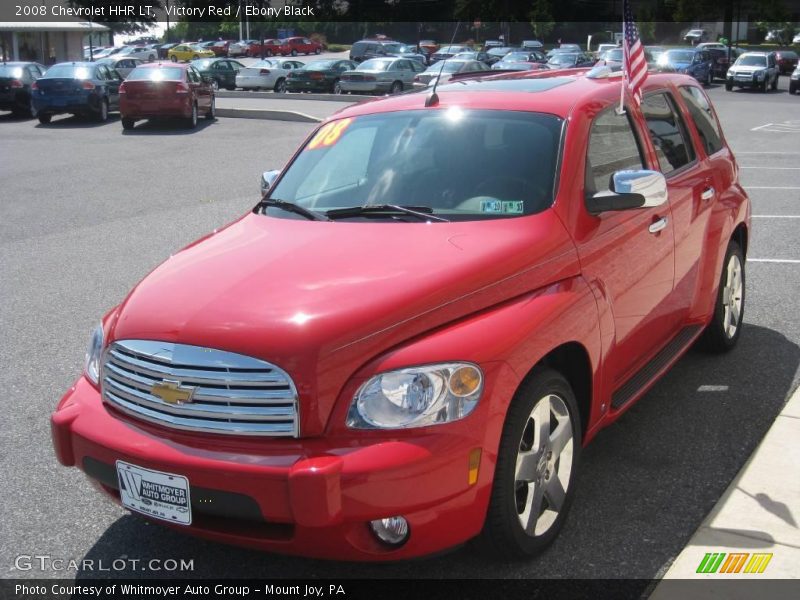 Victory Red / Ebony Black 2008 Chevrolet HHR LT