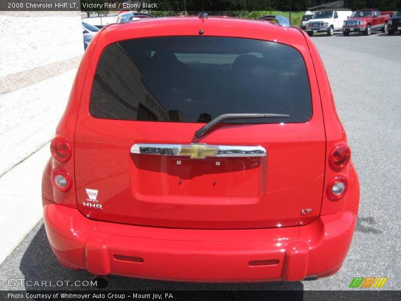 Victory Red / Ebony Black 2008 Chevrolet HHR LT
