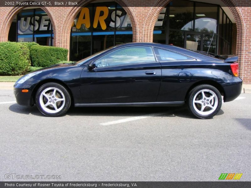 Black / Black 2002 Toyota Celica GT-S