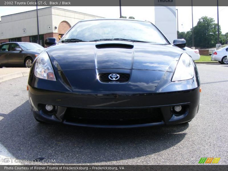 Black / Black 2002 Toyota Celica GT-S