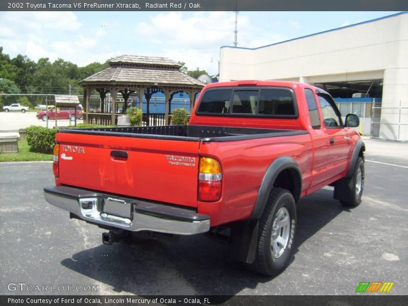 Radiant Red / Oak 2002 Toyota Tacoma V6 PreRunner Xtracab