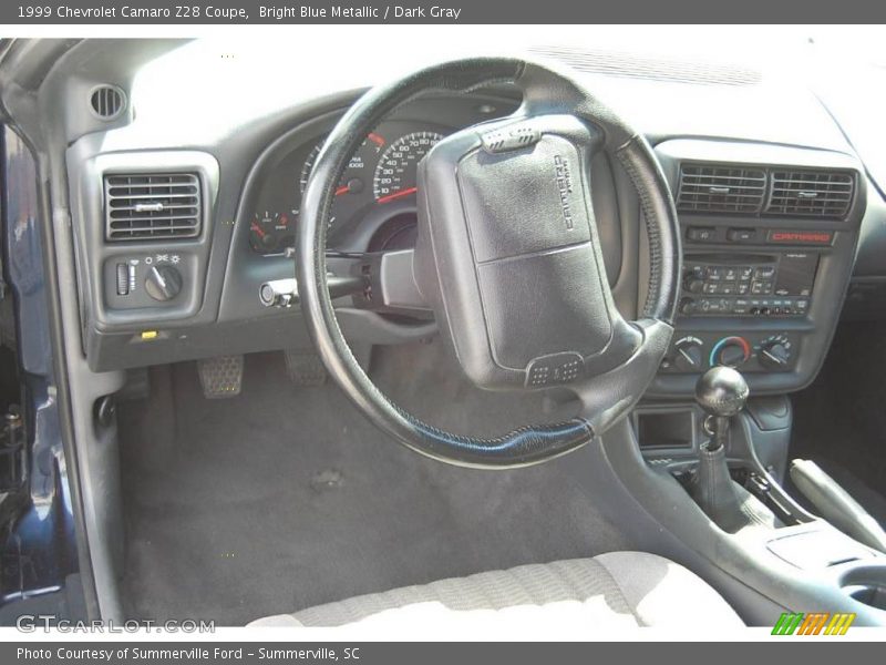 Bright Blue Metallic / Dark Gray 1999 Chevrolet Camaro Z28 Coupe