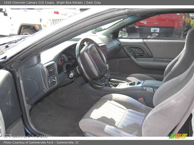 Bright Blue Metallic / Dark Gray 1999 Chevrolet Camaro Z28 Coupe