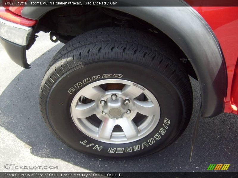 Radiant Red / Oak 2002 Toyota Tacoma V6 PreRunner Xtracab