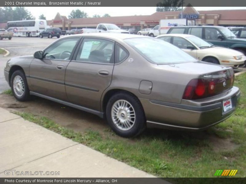 Bronzemist Metallic / Neutral 2001 Chevrolet Impala